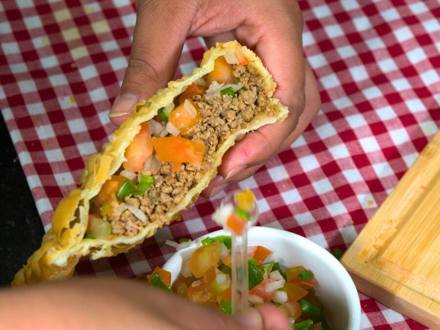 Carne com salada + Funada 350ml