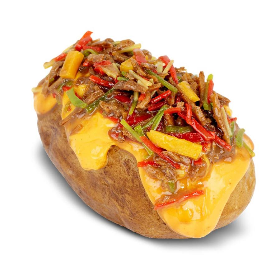 Carne louca + queijo Catupiry