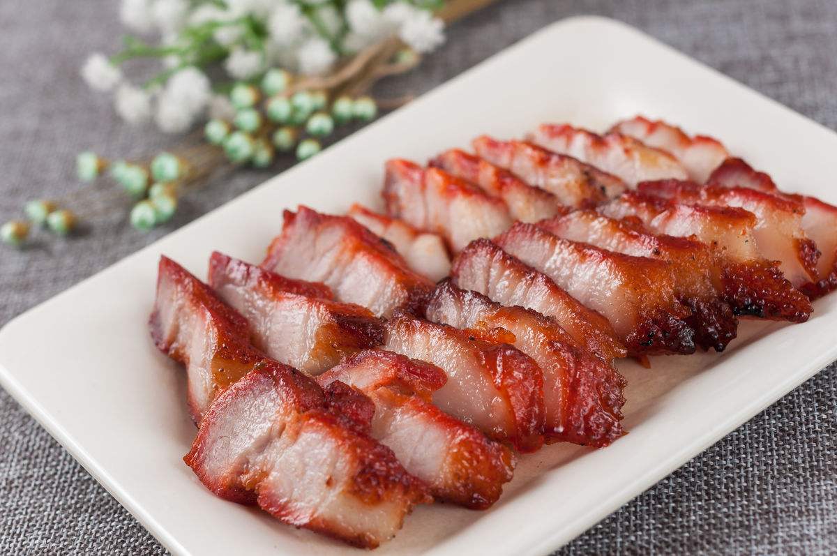 Carne Suína Assada Adocicada (叉烧)