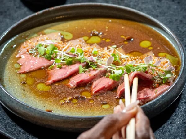 Carpaccio de Hamachi - 12 Lâminas