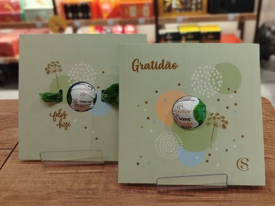 Cartão Trufa Gratidão