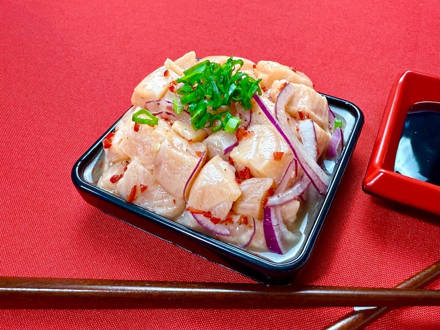 Ceviche de Salmão (150g)