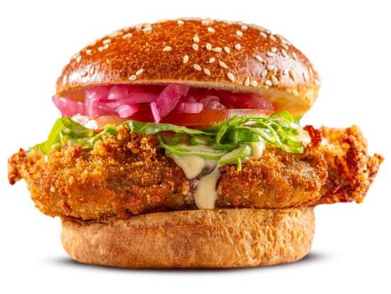 Chicken Burguer + Batata + Guaraná Lata