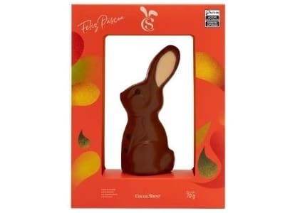 Coelho Artesanal Cacau Magia Ao Leite 70g