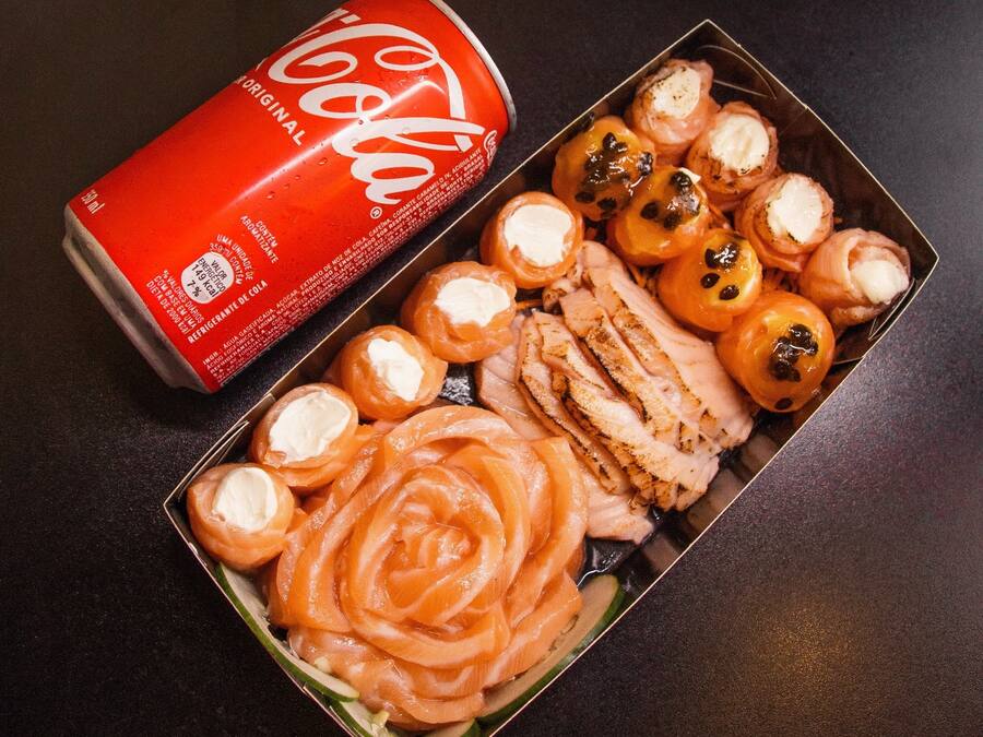 Combinado sem Arroz  28 Peças + 1 refrigerante