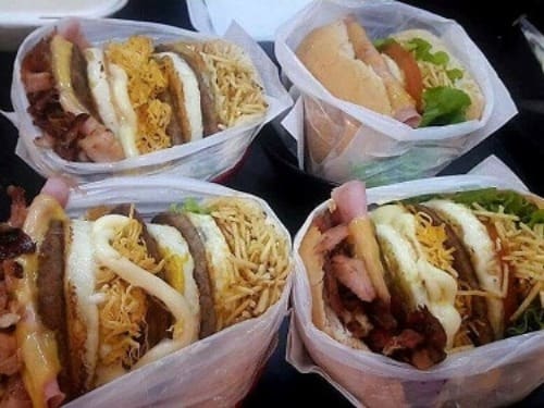 COMBO - 4 Picanha Cheese Egg Bacon + 1 Coca 2 lts