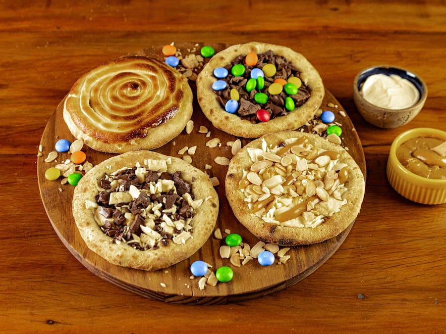 Combo com 4 esfihas doces  (15% off)