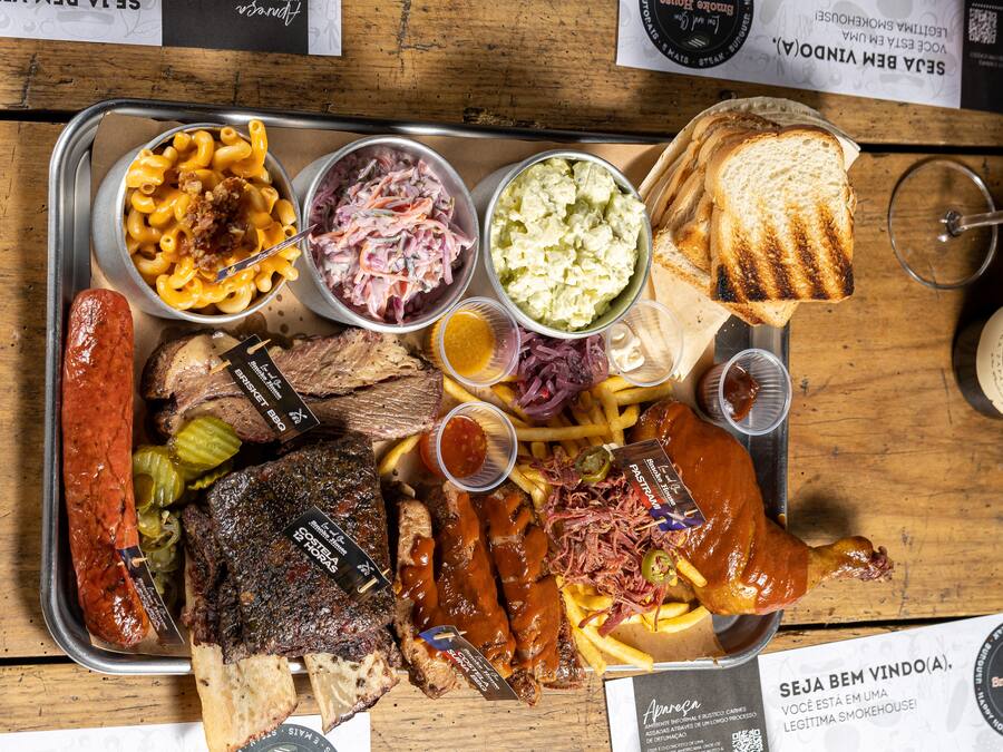 DEGUSTAÇÃO  BBQ para 4 pessoas