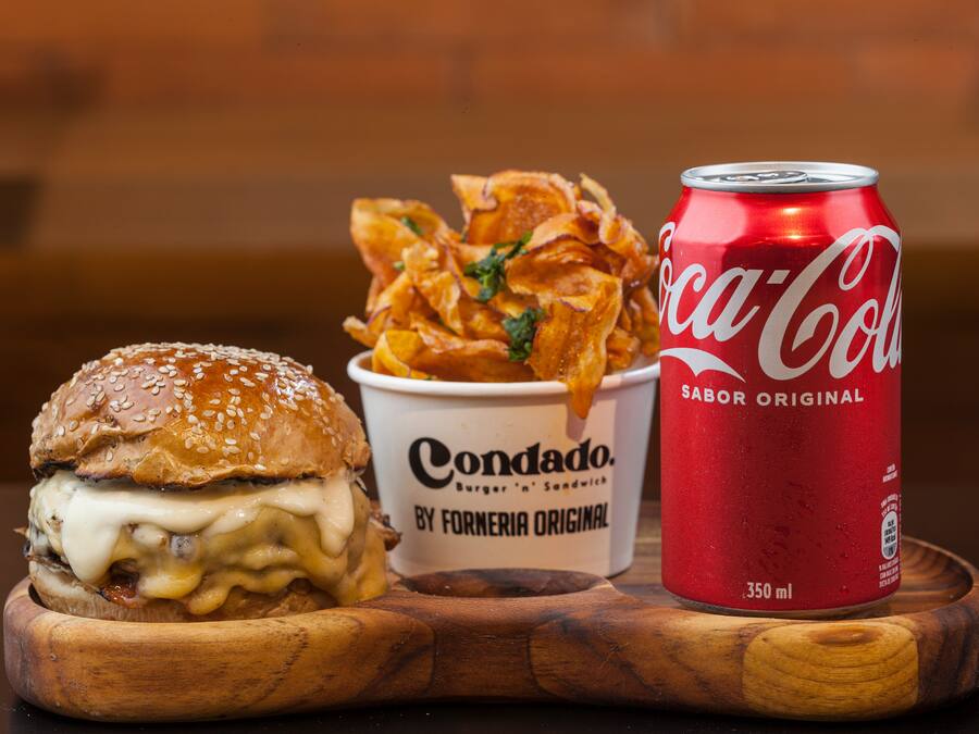 Condado.Combo com Refri grátis