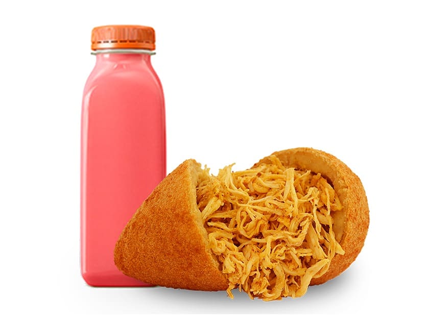 Cox. Média + Suco Natural