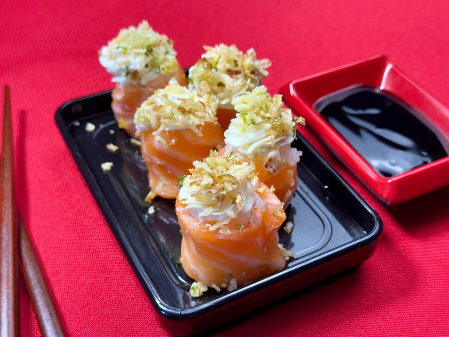 Djô Salmão Alho Poró (5 peças)