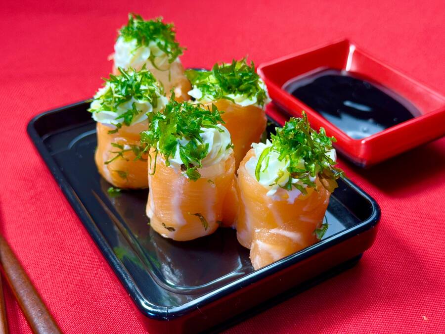 Djô Salmão Couve Crispy (5 peças)