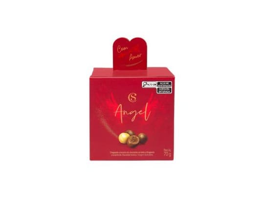 Drageados crocantes de chocolate ao leite e chocolate branco