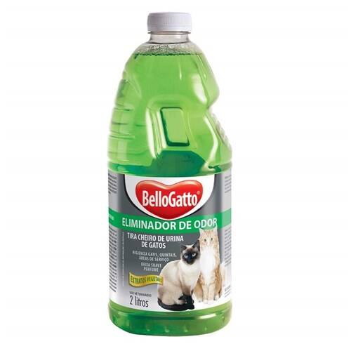 Eliminador de Odores Extratos Vegetais Bellogatto 2l