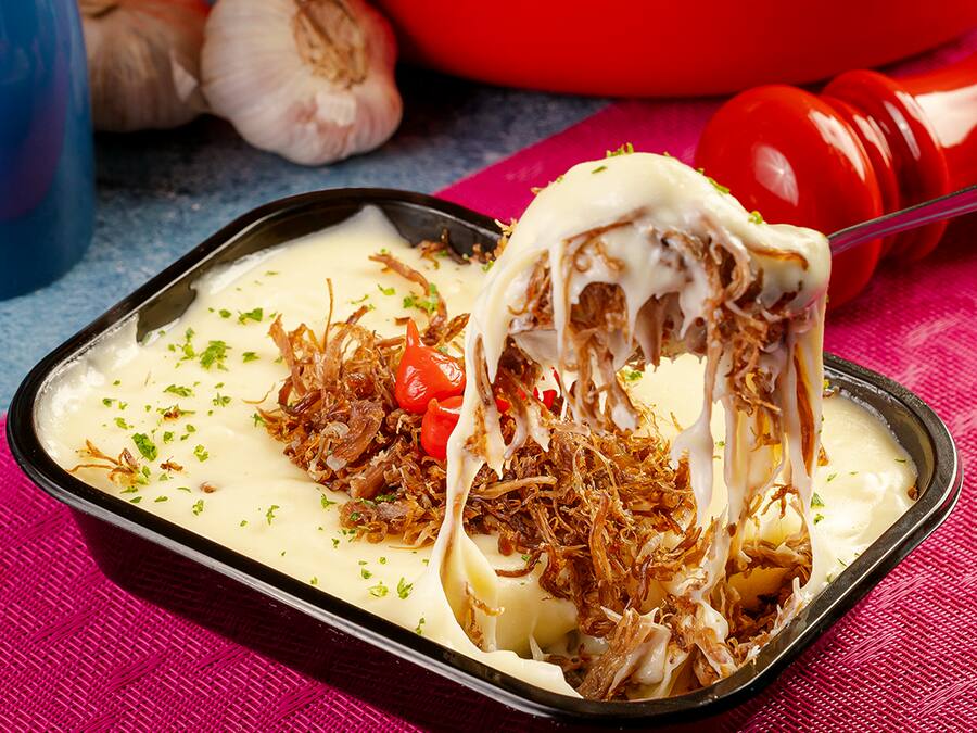 Escondidinho de  Carne de Charque