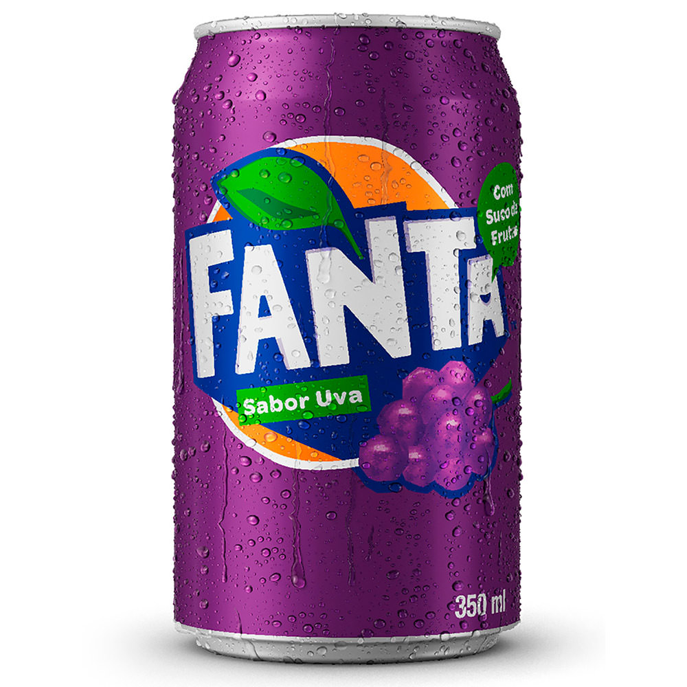 Fanta Uva Lata 350 ml
