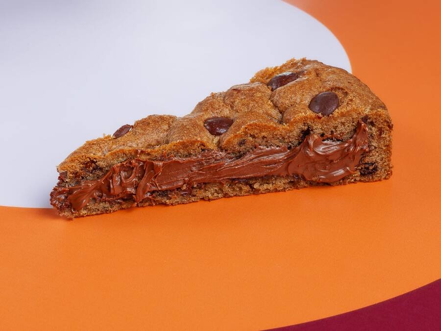 Fatia Torta Cookie Nutella