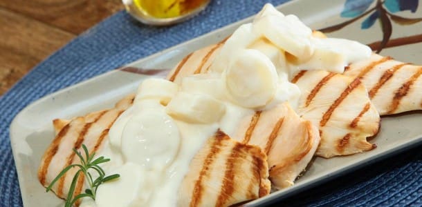 Filé de frango à arte grill