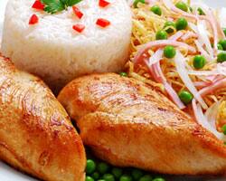 Filé de frango à francesa
