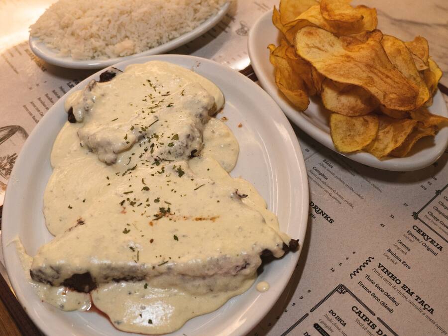 Filé Mignon ao Molho Gorgonzola 2 pessoas