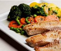 Tilápia grelhado  executivo