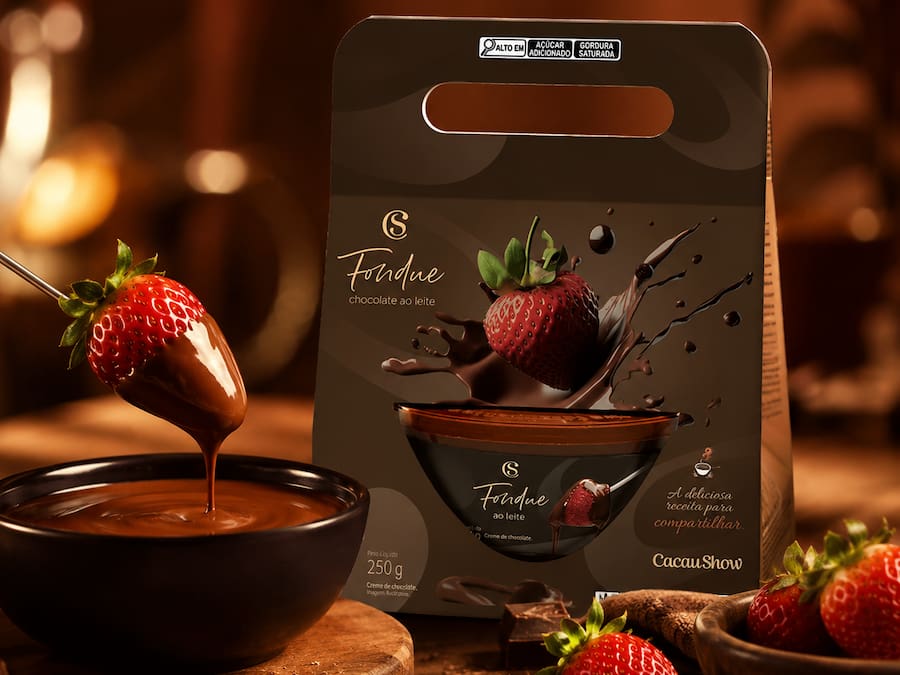 Fondue de Chocolate ao Leite Cacau Show 250g