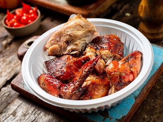 Frango com provolone