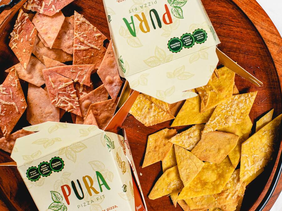Ganhe um Pura Chips na compra de duas Pizzas G