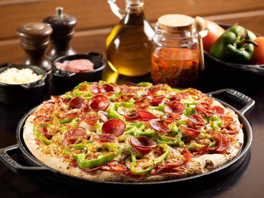 Gigante 35 cm - 8 fatias - 1 sabor