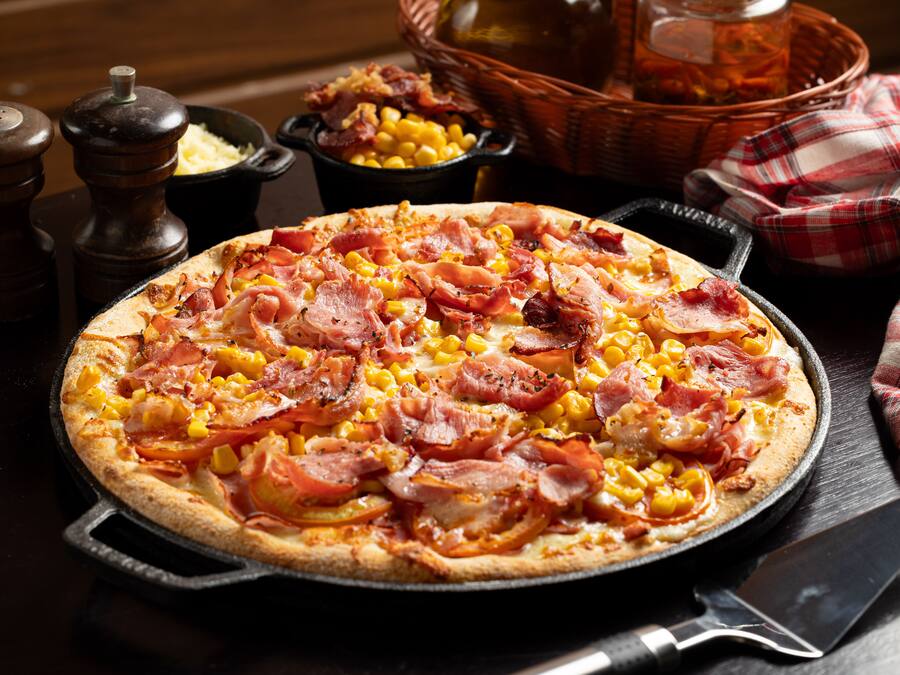 Gigante 35 cm - 8 fatias - 2 sabores