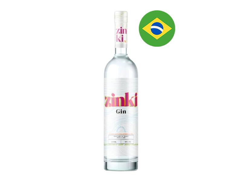 Gin Zinki London Dry 1 L - Brasil
