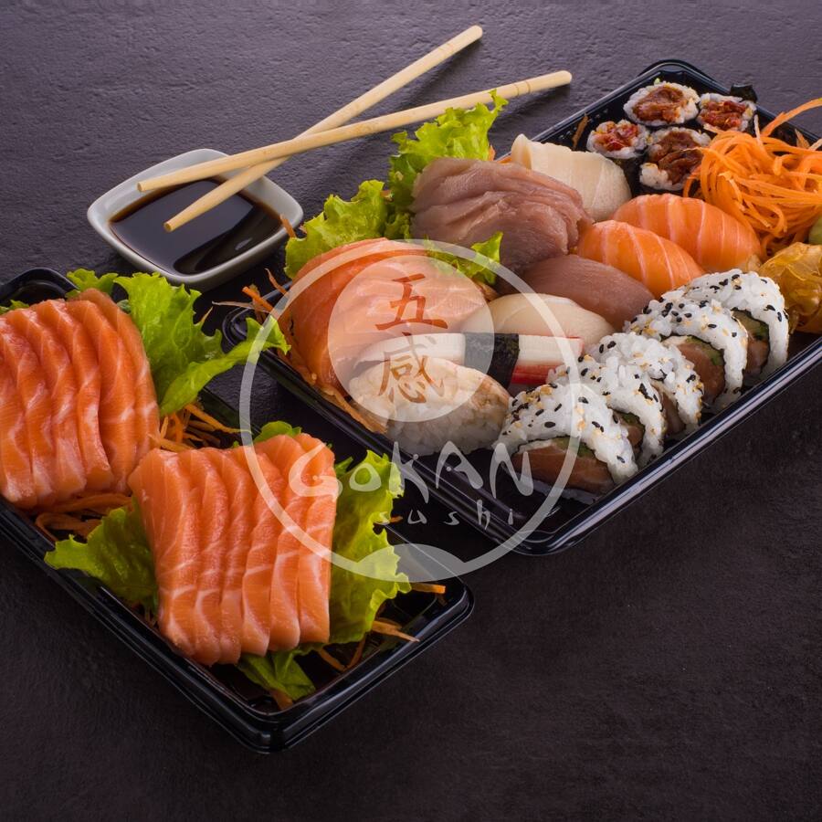 Gk Combo Gourmet 25 pçs + 15 Sashimi