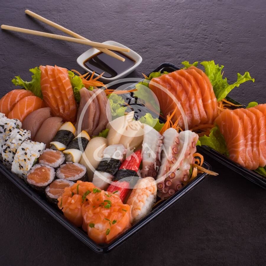 Gk Combo Gourmet 38 pçs + 15 Sashimi