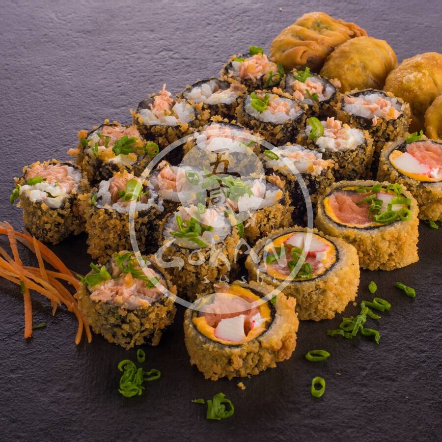 Gk Combo Hot Roll Salmão 24 pçs