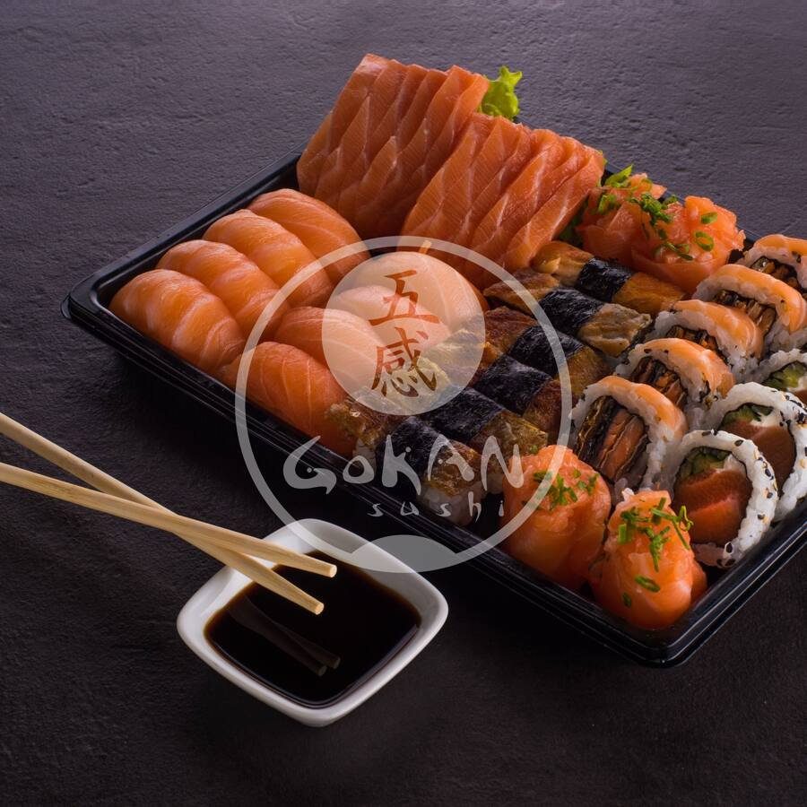 Gk Combo Salmão 38 pçs