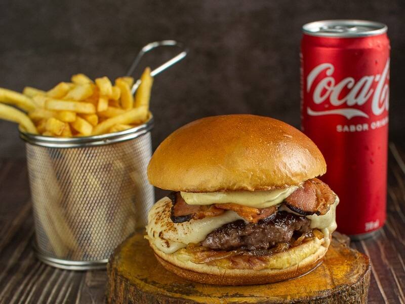 Gostava Tanto de Você+Batata+Refrigerante Lata  - Muito bacon e maionese da casa