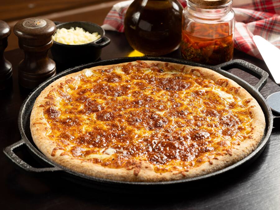 Grande 30 cm - 6 fatias - 1 sabor