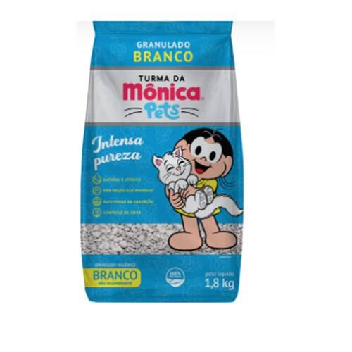 Granulado Branco Turma da Mônica Pet Friends 1,8kg