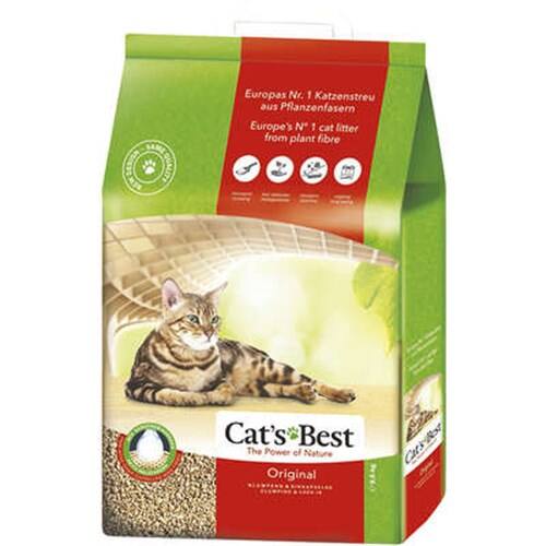 Granulado Ecológico Cat's Best Original para Gatos 8,6kg