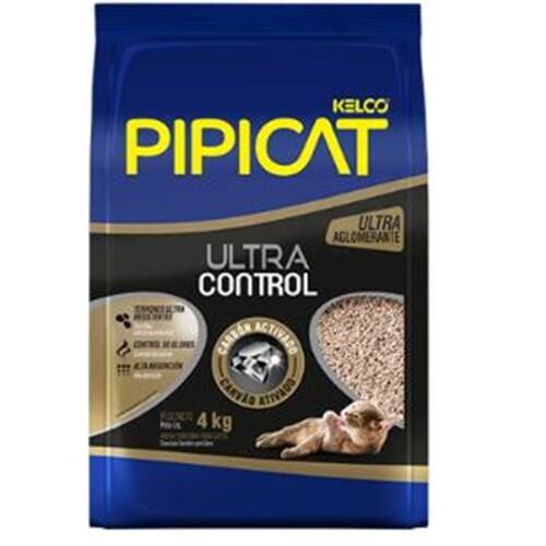 Granulado Sanitário Ultra Control para Gatos Pipicat 4kg