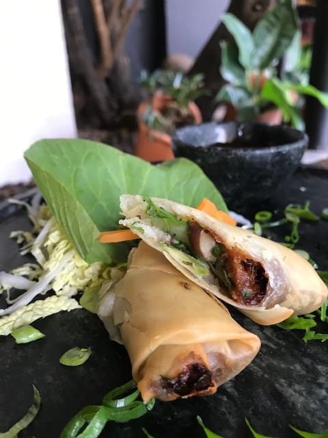 Harumaki Especial Hito Vegano (4un)