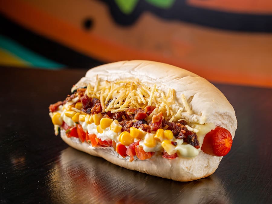 Hot dog golden