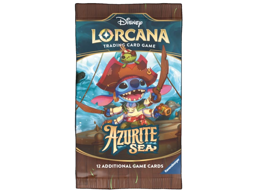 (Ing) Booster Avulso - Azurite Sea (Set 6) - Disney Lorcana Tcg>
