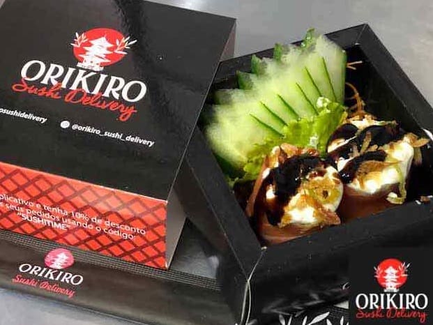 Jow Philadélphia Crispy ao Molho Teriyaki - 2 Peças