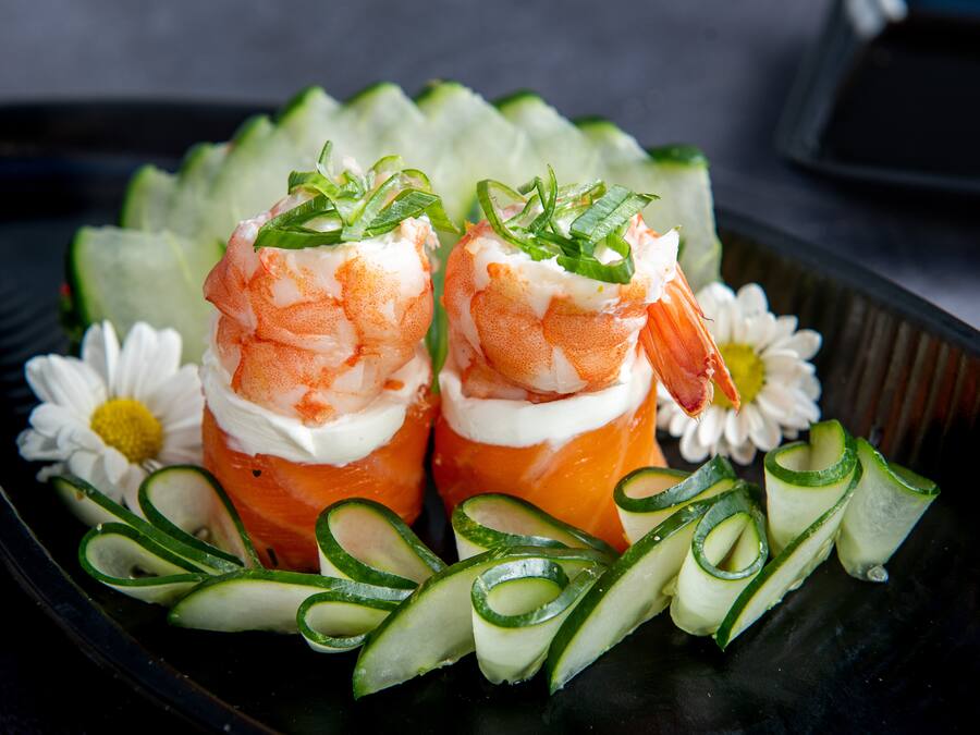 Joy Filadelphia e Camarão