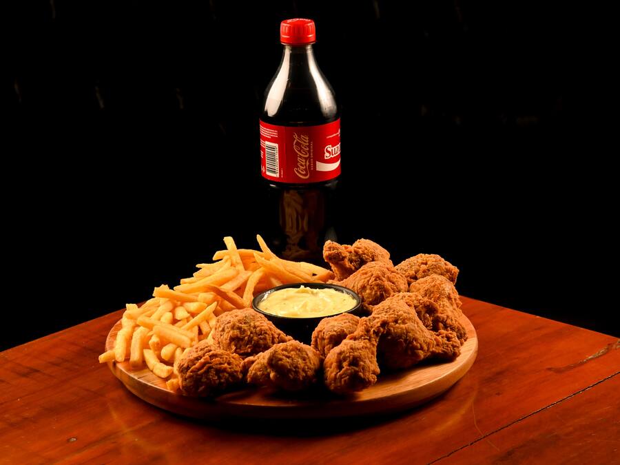 Just Balde G Coxinha +  1 Refri 600ml