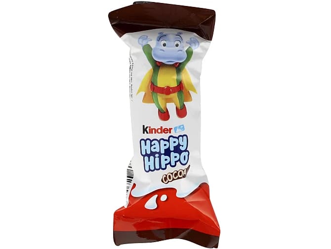 Kinder Happy Hippo Unitário Kakao 20,7g (Emb. Kakao e Creme de Leite)
