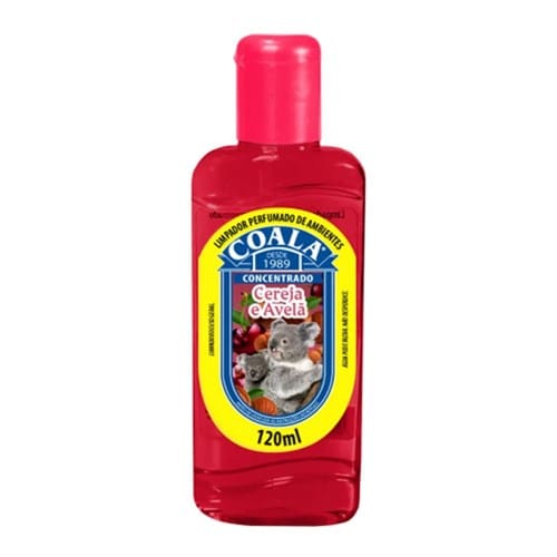 Limpador Perfumado de Ambientes Concentrado Cereja e Avelã Coala 120ml