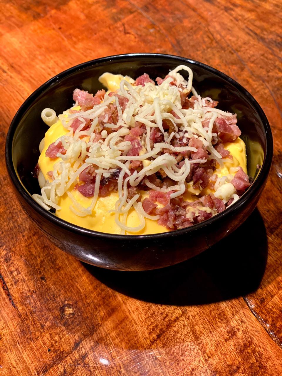 Mac and cheese bacon