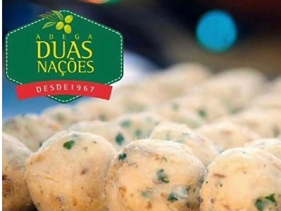 Massa de bolinho de bacalhau kg